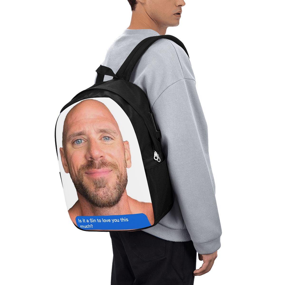 Johnny Sins Flirty Text Bubble - Travel Bags recension och pris
