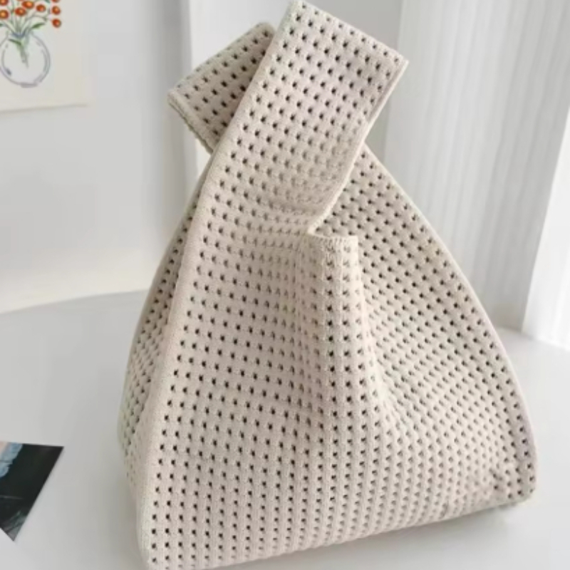 Women Beach Bag Hollow Knit Kn - Cosmetic Bags recension och pris