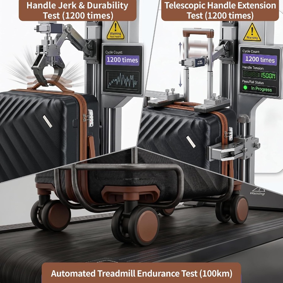 6-Piece Hard Shell Expandable  - Expandable Hard Shell Luggage Set recension och pris