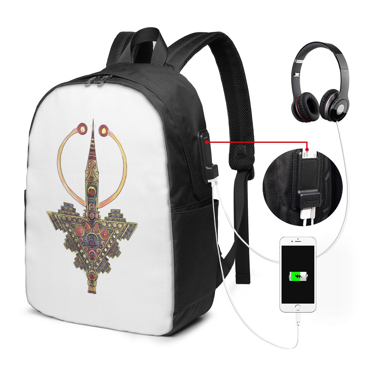 Kabyle Jewelry Amazigh Morocco - Travel Bags recension och pris